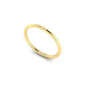 14k Yellow Gold Plain Ring